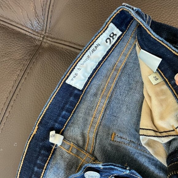 Rag & Bone Women's Denim Jeans  - Size 28 - Picture 3 of 4